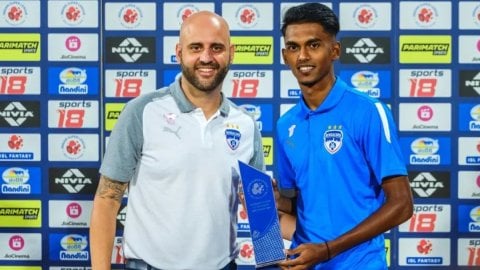 ISL 2024-25: Bengaluru FC's Vinith Venkatesh wins Emerging Player of the Month