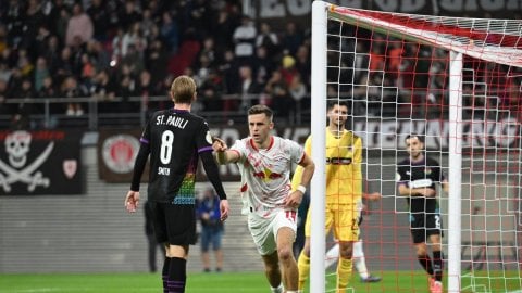 Leipzig edge St. Pauli, Stuttgart secure hard-earned win to advance into German Cup last 16