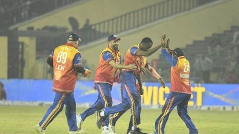 LLC Season 3: Impressive Konark Suryas Odisha beat Gujarat Greats, storm into semis