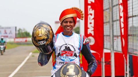 National Motorcycle Racing: Sarthak Chavan makes history, becomes youngest-ever winner in Pro-Stock 