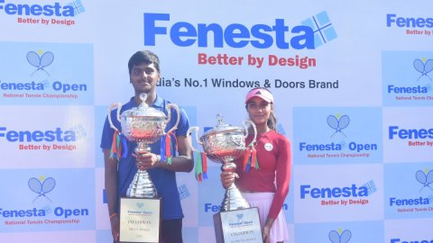 National Tennis C'ship 2024: Rethin, Vaidehee crowned champions at 29th Fenesta Open