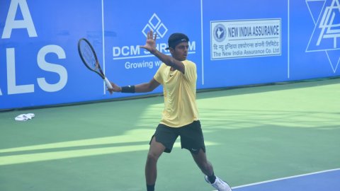 National Tennis C'ship: Vinayagamurthy stuns Sangram; Samarth keeps on winning in Fenesta Open