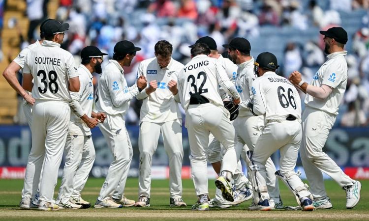  New Zealand Win Test Series In India For First Time