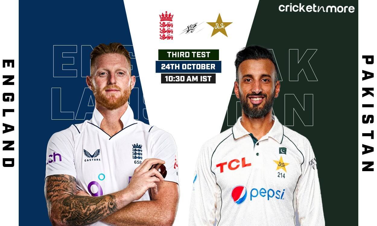 PAK vs ENG Dream11 Prediction 3rd Test, England tour of Pakistan 2024