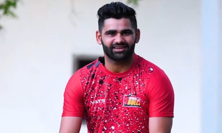 PKL 11: 'My strategy is to perform well for Bengaluru Bulls, Pardeep Narwal