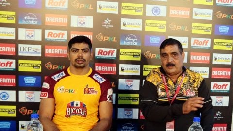 PKL Season 11: Pawan Sehrawat reveals special bond with Telugu Titans coach Krishan Hooda