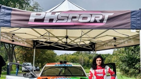 Pragathi Gowda finishes on top of podium in Rallye Montbeliard