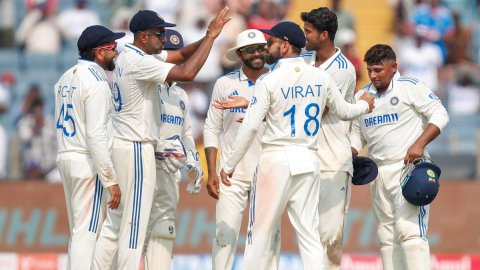 Pune: Day 1 of the second cricket Test match between India and New Zealand