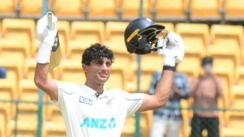 Rachin becomes first NZ batter to score Test ton in India since 2012