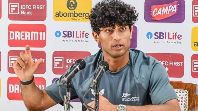 This Test is extra significant for me because of the family connection - Rachin Ravindra! இந்த சோதனை எனக்கு கூடுதல் முக்கியத்துவம் வாய்ந்தது - ரச்சின் ரவீந்திரா!