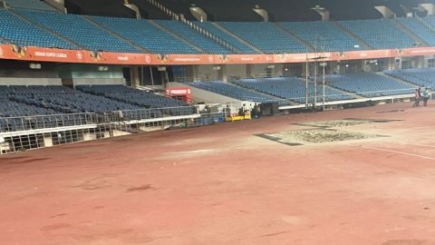 SAI claims JLN Stadium cleaned up after Dosanjh concert, ready to host ISL game on Thursday