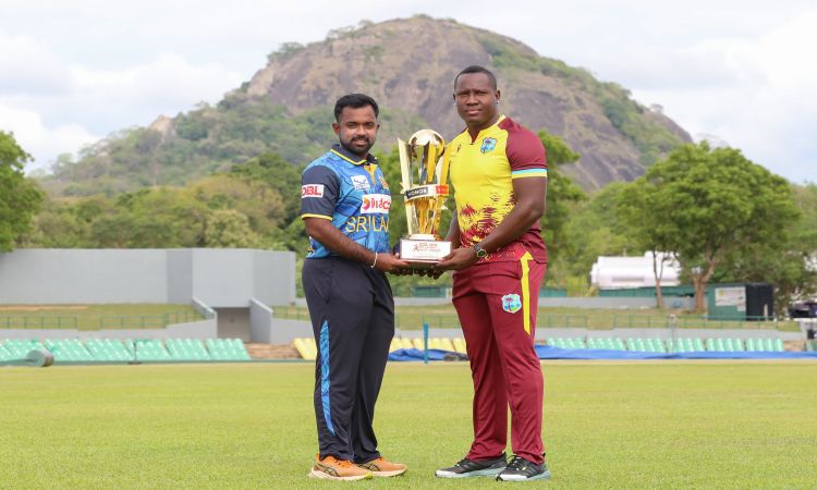 SL vs WI, 1st T20I: டாஸ் வென்று பந்துவீச்சை தேர்வு செய்தது வெஸ்ட் இண்டீஸ்!