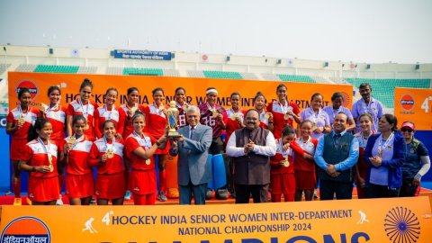 Sr Women Inter-Department Hockey: Railways clinch title with win over Indian Oil