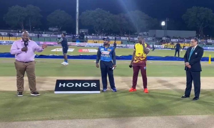  Sri Lanka opt to bat first against West Indies in second t20i