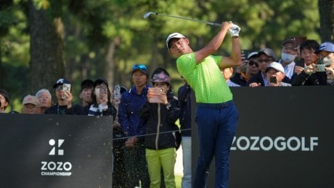 Winning the Zozo Championship in 2023 meant the world to me, says US golfer Collin Morikawa