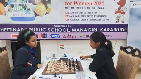 Women's National Chess: Padmini beats Sarayu to take sole lead