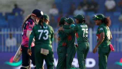 Women’s T20 WC: Bowlers star in Bangladesh’s maiden tournament win over debutants Scotland