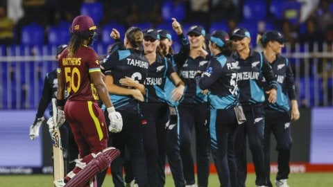 Women’s T20 World Cup: New Zealand defeat West Indies in low-scoring thriller to reach final