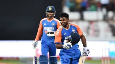 1st T20I: Scintillating Samson scores back-to-back tons as India soar to 202 vs South Africa