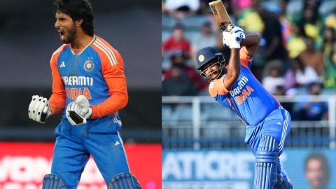 4th T20I: भारत की जीत में चमके तिलक और संजू, साउथ अफ्रीका को 135 रन से हराते हुए 3-1 से सीरीज अपने न