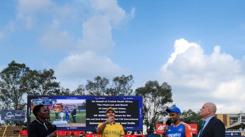 4th T20I: India elect to bat first in series decider vs South Africa