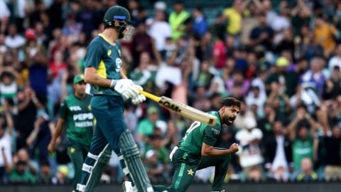 AUS vs PAK, 2nd T20I: ஆஸ்திரேலியாவை 147 ரன்களில் சுருட்டியது பாகிஸ்தான்!