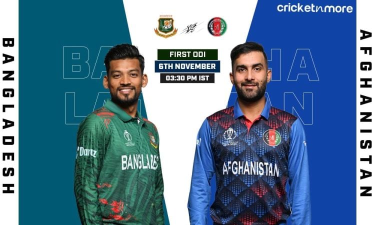 AFG vs BAN 1st ODI: अफगानिस्तान ने टॉस जीतकर चुनी बल्लेबाज़ी, देखें प्लेइंग इलेवन