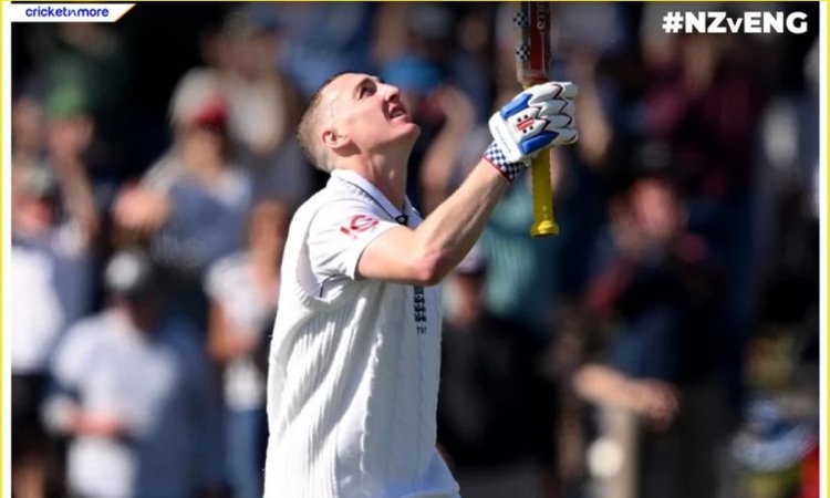 NZ vs ENG 1st Test: हैरी ब्रूक ने सेंचुरी ठोककर मचाई तबाही, दूसरे दिन के अंत तक इंग्लैंड का स्कोर पह