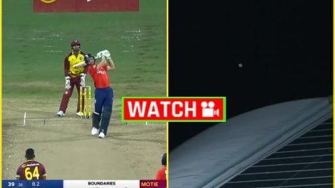 Jos Buttler ने मारा 115 मीटर लंबा छक्का, स्टेडियम के बाहर जाकर गिरी गेंद; देखें VIDEO