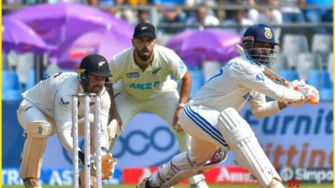 Mumbai: 3rd day of the third Test match between India and New Zealand