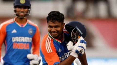 SA vs IND, 1st T20I: சதமடித்து மிரட்டிய சஞ்சு சாம்சன்; தென் ஆப்பிரிக்காவுக்கு 203 ரன்கள் இலக்கு!