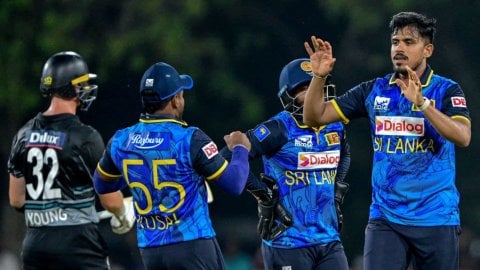 SL vs NZ, 1st T20I:  நியூசிலாந்தை வீழ்த்தி இலங்கை அணி அபார வெற்றி!