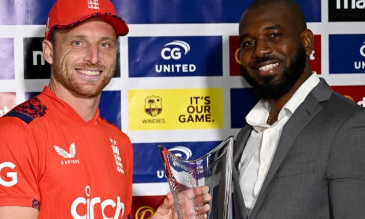 ENG vs WI, 5th T20I: மழையால் ரத்தான ஆட்டம்; தொடரை வென்றது இங்கிலாந்து!