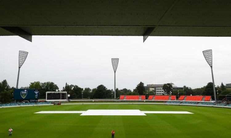 Warm-Up match between Prime Minister's XI and India has been called off due to rain! பகலிரவு டெஸ்ட் பயிற்சி ஆட்டம்: மழையால் முதல் நாள் ஆட்டம் ரத்து!