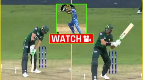 VIDEO: शाहीन ने दिलाई MAHI की याद, DHONI के स्टाइल में मारा Helicopter Shot