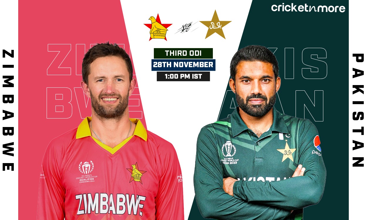 ZIM vs PAK Dream11 Prediction 3rd ODI, Pakistan tour of Zimbabwe 2024 ஜிம்பாப்வே vs பாகிஸ்தான், மூன்றாவது ஒருநாள் - போட்டி முன்னோட்டம் & ஃபேண்டஸி லெவன் டிப்ஸ்!
