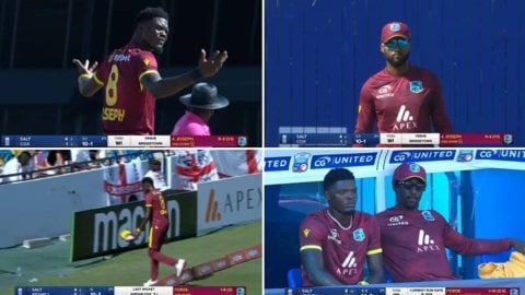 West Indies Bowler Alzarri Joseph Suspended After Storming Off Field