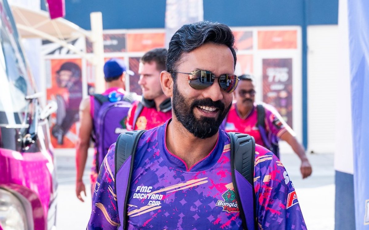 Abu Dhabi T10: Great boost to have Dinesh Karthik with us, says Bangla Tigers' Dasun Shanaka Abu Dhabi T10: Great boost to have Dinesh Karthik with us, says Bangla Tigers' Dasun Shanaka