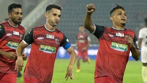 Ajaraie’s record-breaking brace powers NorthEast United to 3-2 win vs Odisha FC