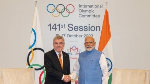 At inauguration of IOC session, PM Modi confirms India's desire to host 2036 Olympic Games