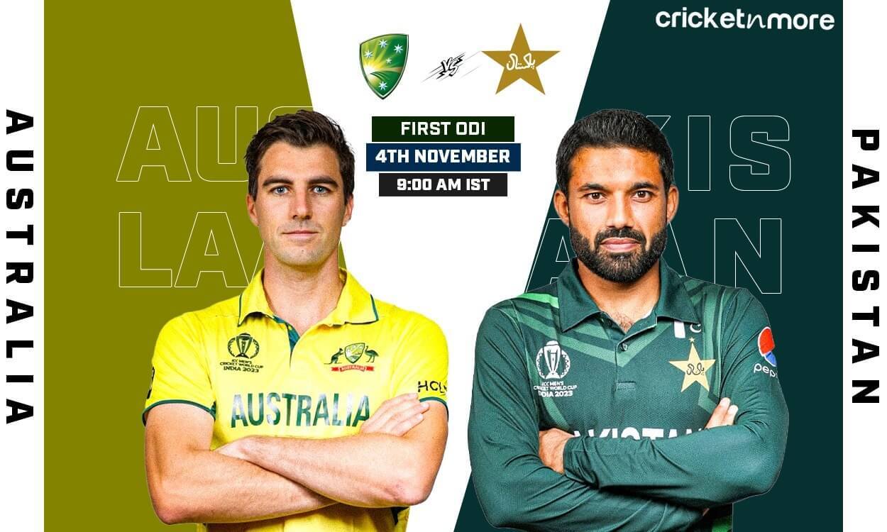 AUS vs PAK Dream11 Prediction 1st ODI, Pakistan tour of Australia ODI