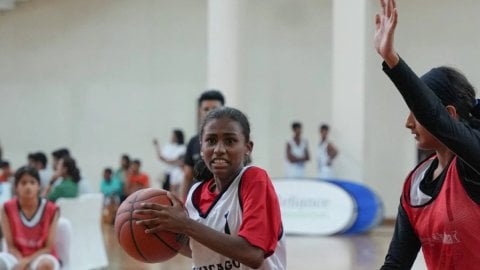 Basketball's future stars rise in ACG Jr. NBA's Delhi leg at IGI Stadium