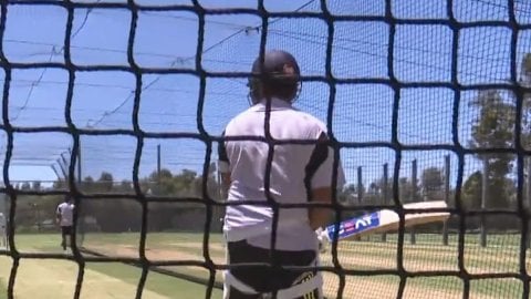 BGT 2024-25: Rohit Sharma joins Indian team in Perth, practices against pink ball