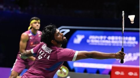 China Masters 2024:  Satwik-Chirag go down fighting to Korean pair in semifinals