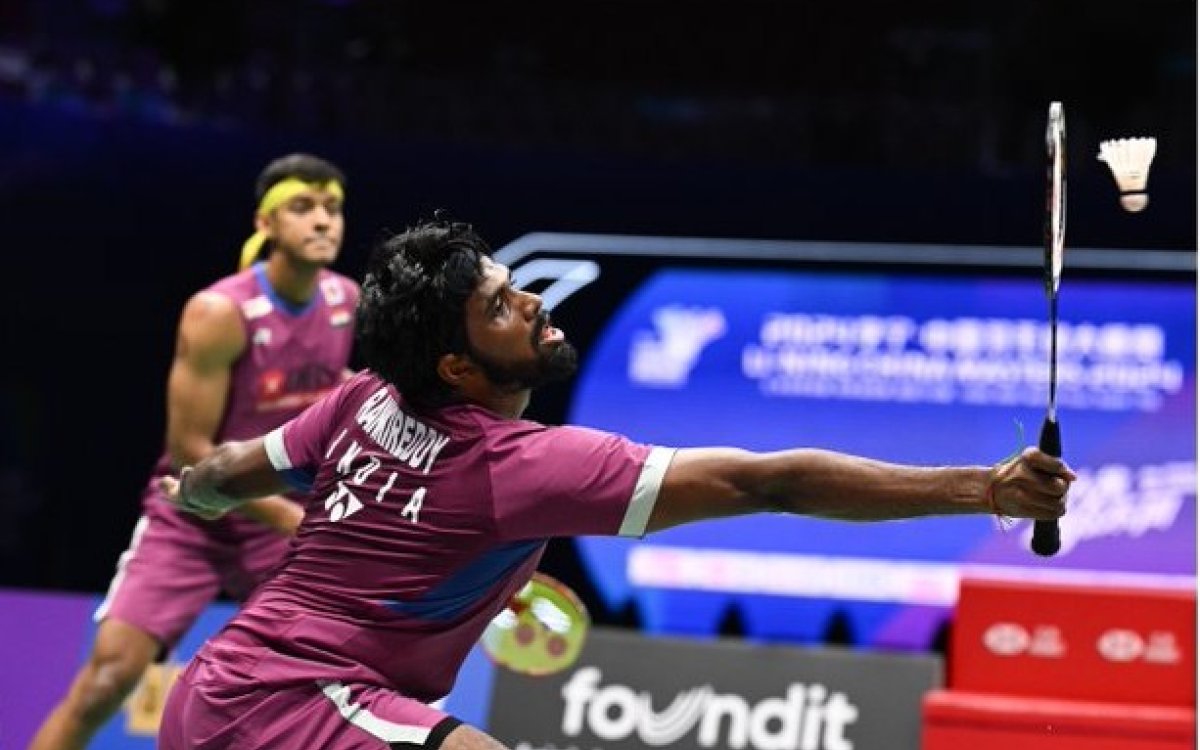 China Masters 2024 SatwikChirag Go Down Fighting To Korean Pair In