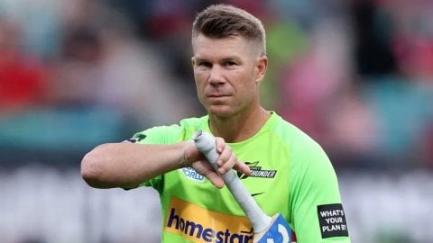 David Warner named Sydney Thunder captain in BBL 14