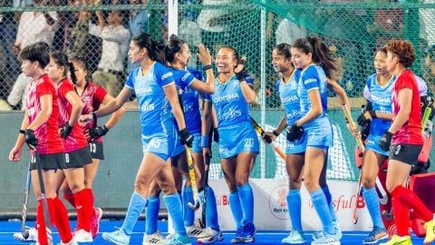 Deepika scores five goals, leads India to 13-0 victory over Thailand in preliminary league stage of 