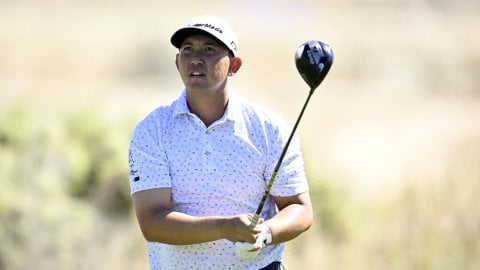 Golf: Filipino Rico Hoey soars into joint lead at World Wide Technology Championship