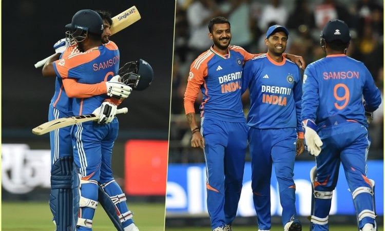 SA vs IND, 4th T20I: சஞ்சு, திலக், அர்ஷ்தீப் அசத்தல்; தென் ஆப்பிரிக்காவை வீழ்த்தி தொடரை வென்றது இந்த