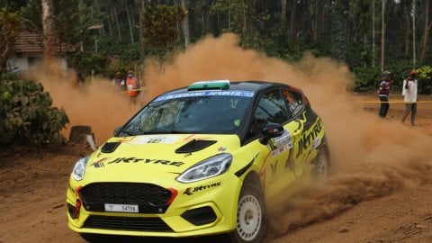 Indian National Rally C'ship:  Gaurav Gill comes back to take lead on Day 1 of Robusta Rally